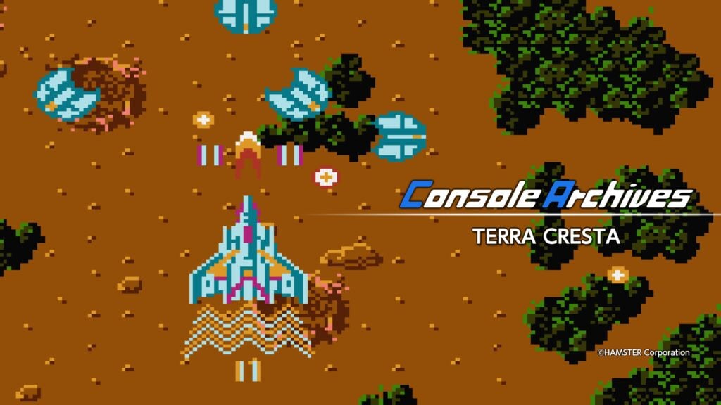 Console Archives: Terra Cresta chega ao PlayStation 5 e Switch 2 em 26 de março.