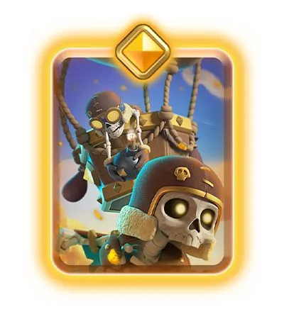 Balão Herói Clash Royale