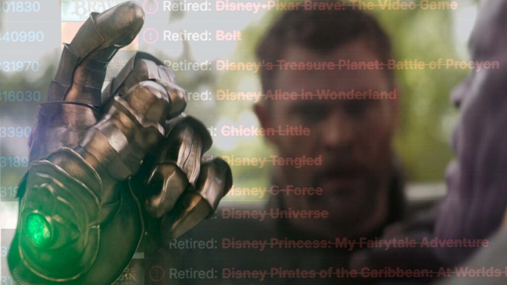 Disney retira outros 15 títulos da Steam, incluindo obras clássicas de Star Wars.