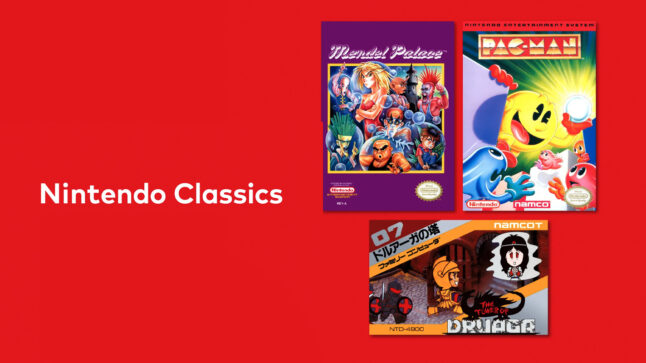 Nintendo Switch Online: Mendel Palace, PAC-MAN e The Tower of Druaga chegam à biblioteca do NES.