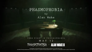 Phasmophobia terá evento especial em parceria com Alan Wake II a partir de 12 de maio; veja o vídeo promocional.
