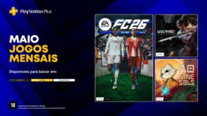 Sony revela títulos mensais do PlayStation Plus para maio de 2026; veja a relação integral.