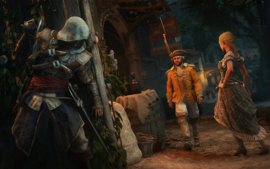 Assassin's Creed Black Flag Resynced terá sistema para desencorajar combates repetitivos.