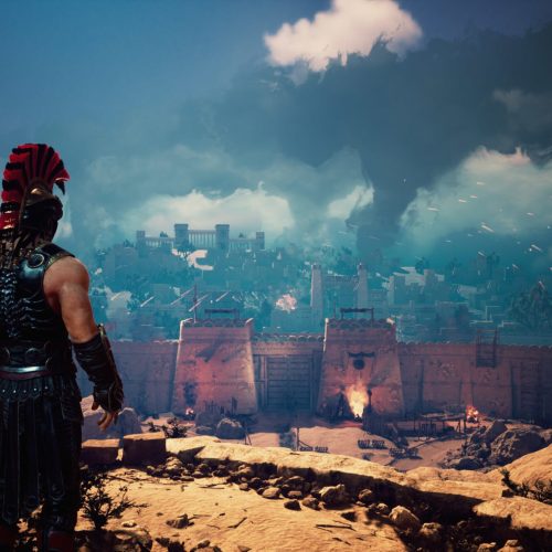 Aquiles em dose dupla PS5 receberá coletânea física com RPG de ação e roguelite.