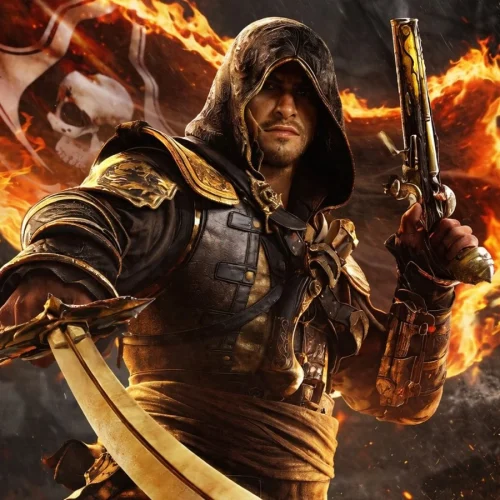 Assassin's Creed Black Flag Resynced surge no launcher da Ubisoft.