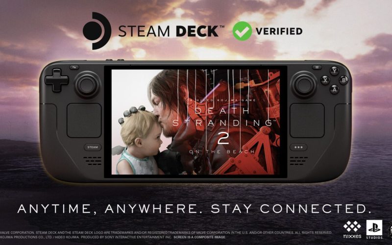 Death Stranding 2 On the Beach recebe verificação no Steam após atualização recente.