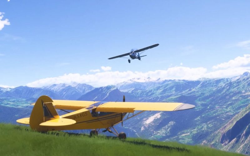 Microsoft Flight Simulator 2024 recebe suporte ao PS VR2.