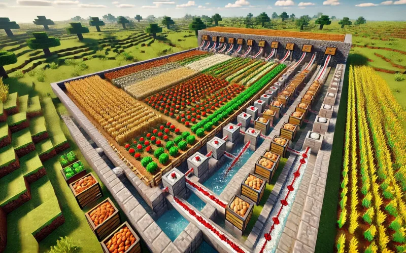Minecraft Redstone Componentes Essenciais para Fazendas Automáticas