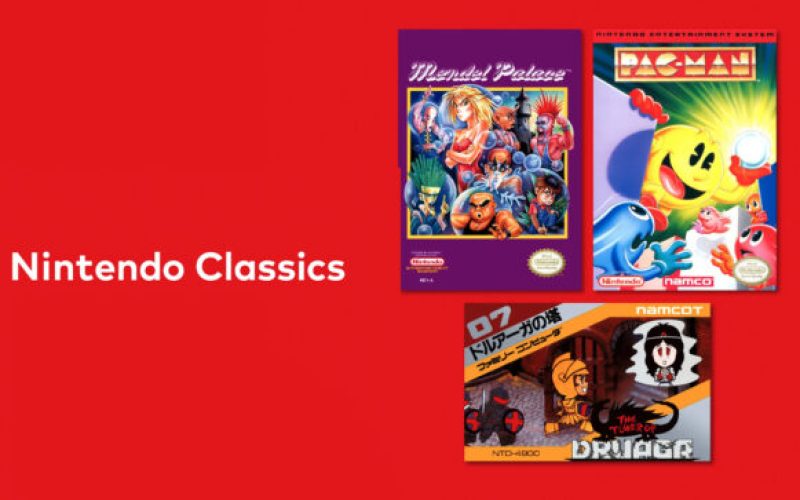 Nintendo Switch Online Mendel Palace, PAC-MAN e The Tower of Druaga chegam à biblioteca do NES
