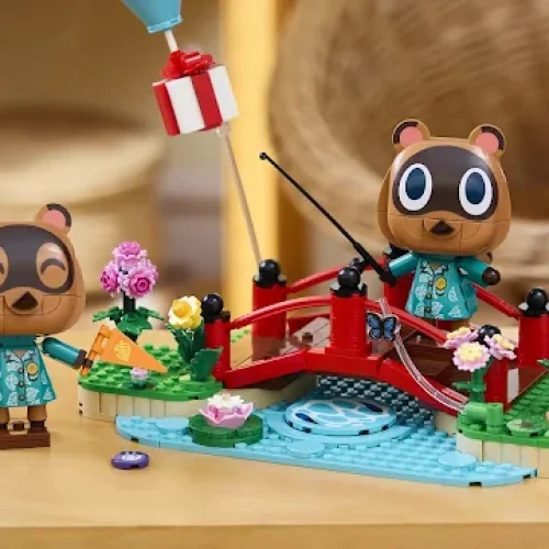 Novo set LEGO de Animal Crossing com Timmy e Tommy chega em agosto.