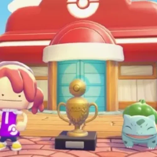 Pokémon Pokopia terá novo evento de pular corda com o Bulbasaur.