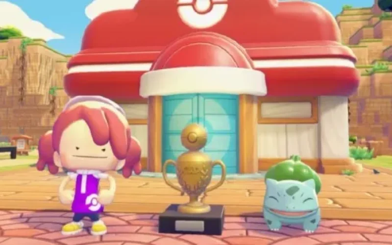 Pokémon Pokopia terá novo evento de pular corda com o Bulbasaur.