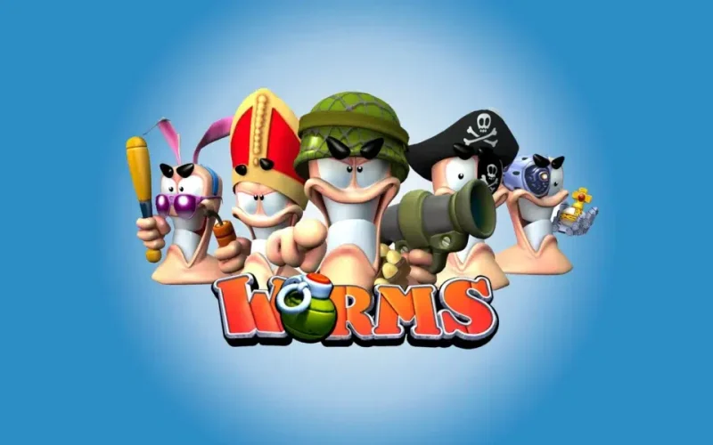Vazamento revela gameplay de novo jogo da franquia Worms com estilo tático.